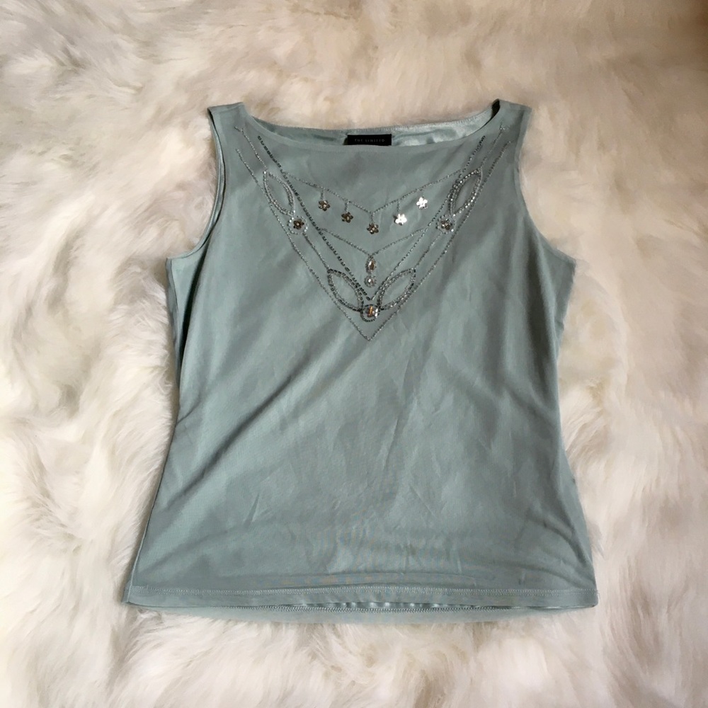 The Limited Light Blue Top
